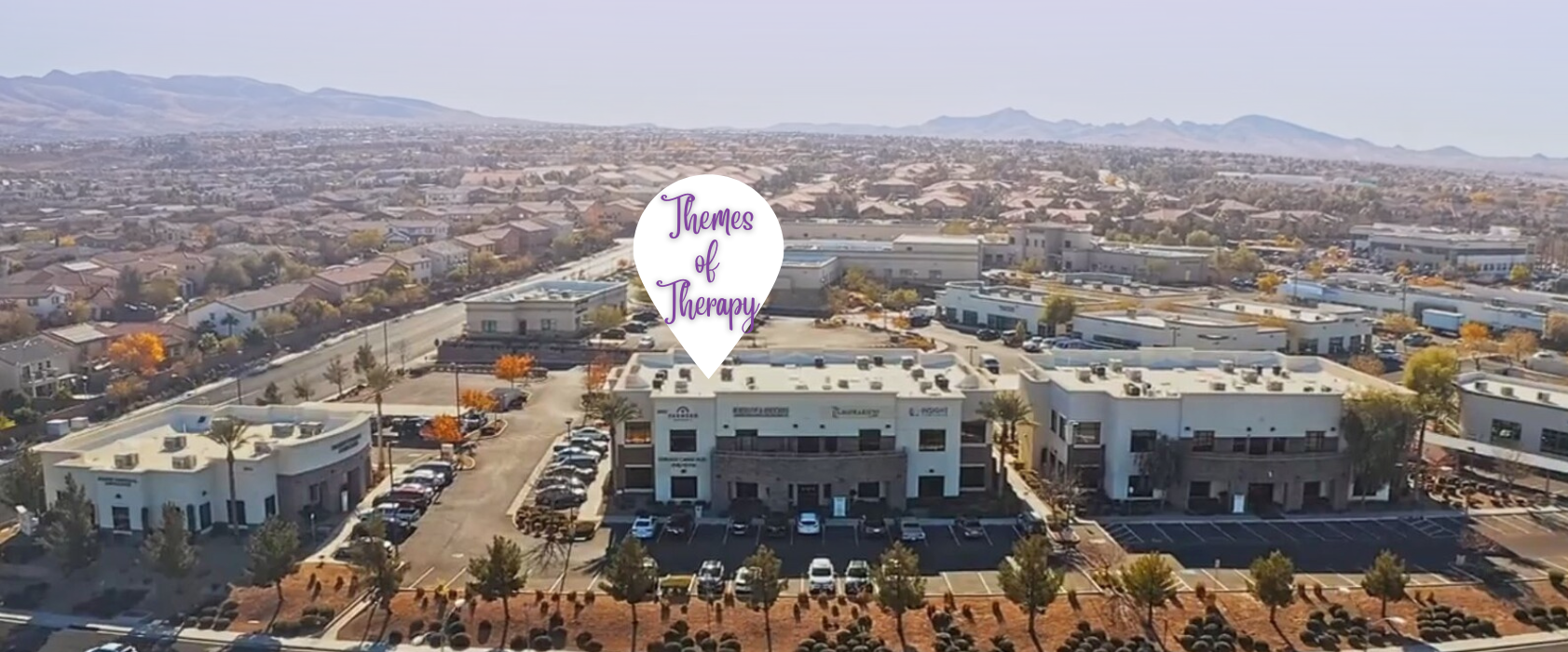Arial Street view of Themes of Therapy Practice in Henderson Nevada, 89052.